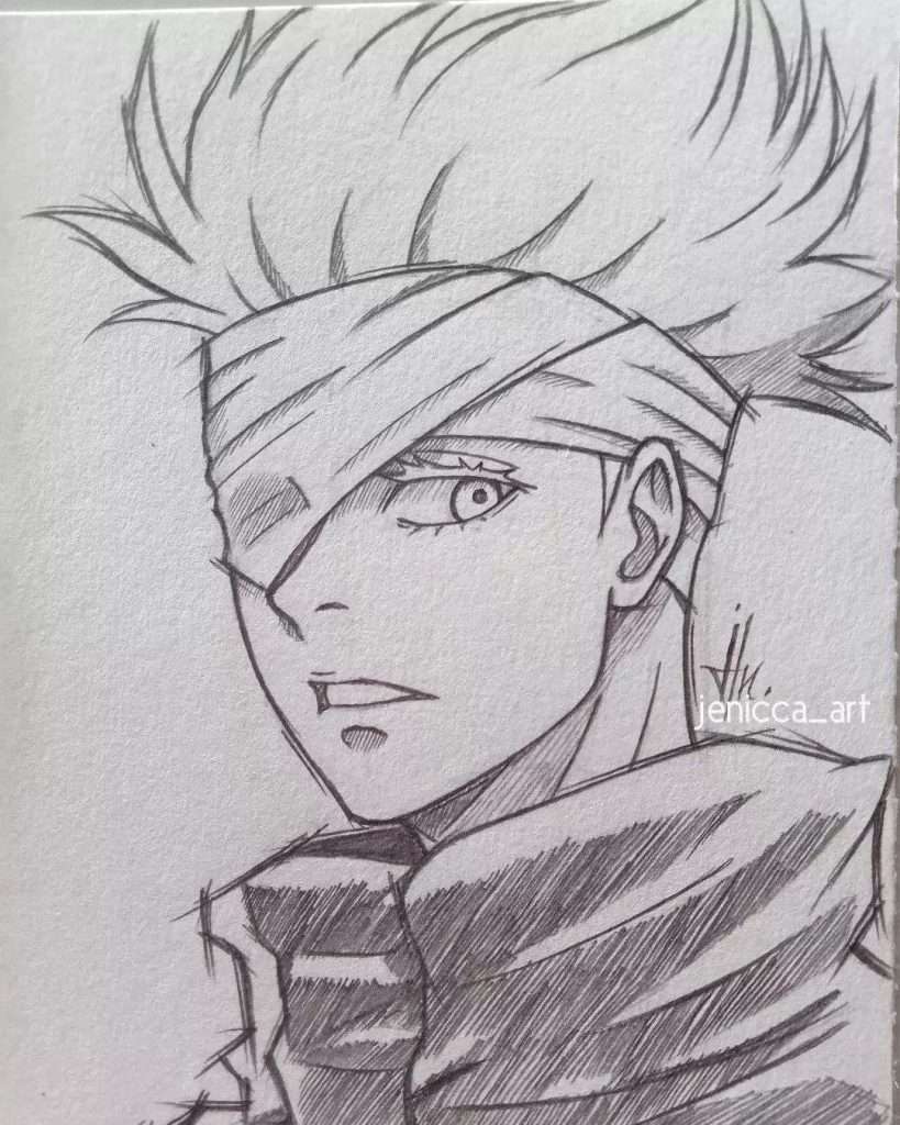 Gojo-sensei by jenicca_art