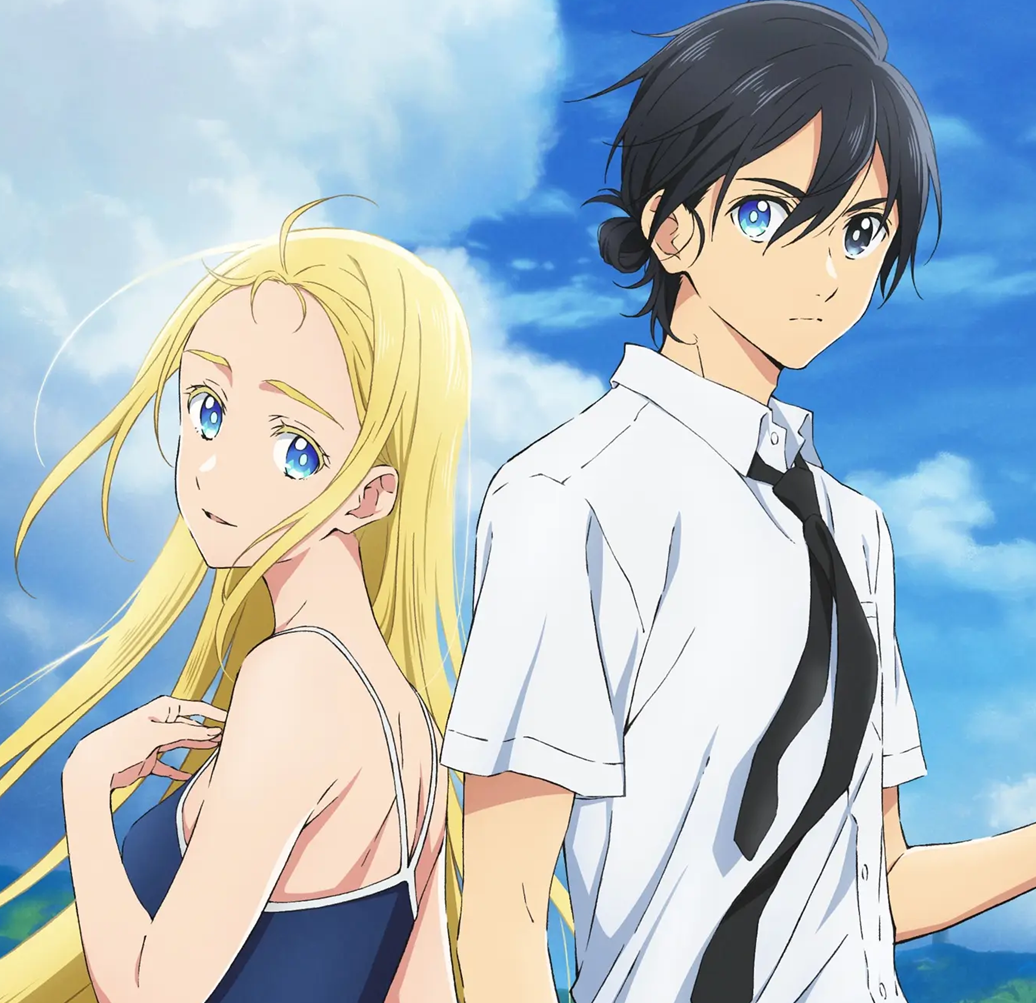 Best ending😖😳💕 #summertime #render #anime #recommendations #emaanim