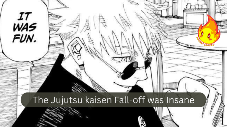 The Jujutsu kaisen Fall-off was Insane