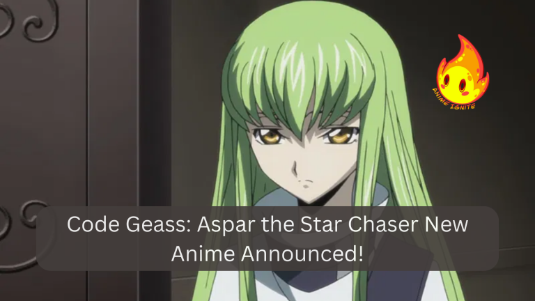 Code Geass: Aspar the Star Chaser New Anime Announced!