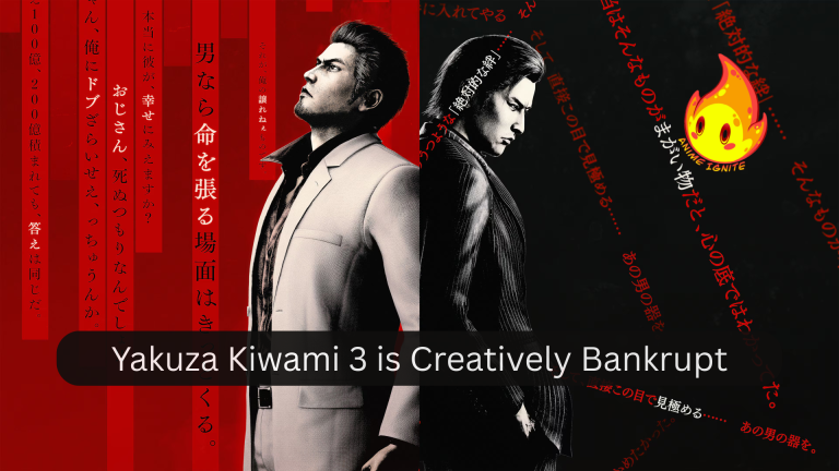 Yakuza Kiwami 3 is Creatively Bankrupt