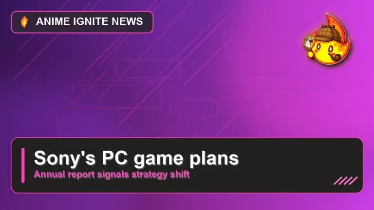 Sony’s Annual Report Drops Mention of PC Game Releases